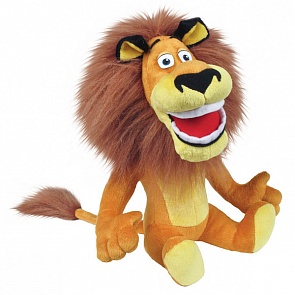 Озвученная мягкая игрушка - Лев Алекс, 26 см, 4 фразы (Мульти-пульти, V86030/26 sim)